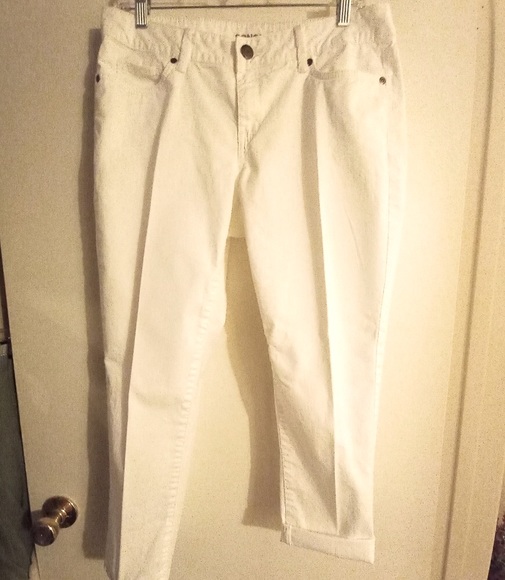 Sonoma White Capris Size 10 - Picture 5 of 7